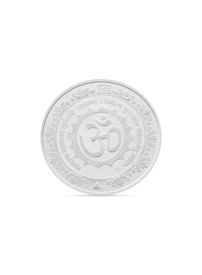 خشبو جويلز عملة فضية نقية عيار 999 وزنها 100 غرام - Image 2
