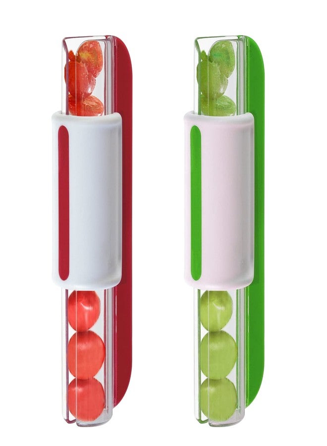 CEHNCEH Tomato Slicer Multi-Function Grape Cutter Small Fruit Cutter Grape Kitchen Accessories Cake Decoration Tool Fruit Slicer (Green) - Image 1