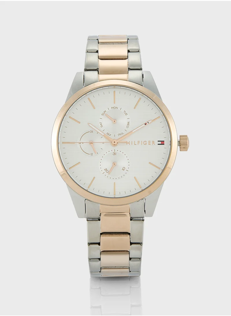تومي هيلفيغر Camille Analog Steel Strap Watch