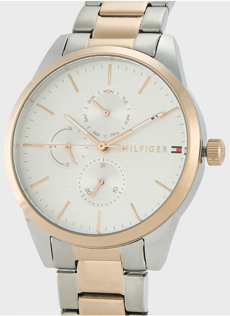 تومي هيلفيغر Camille Analog Steel Strap Watch