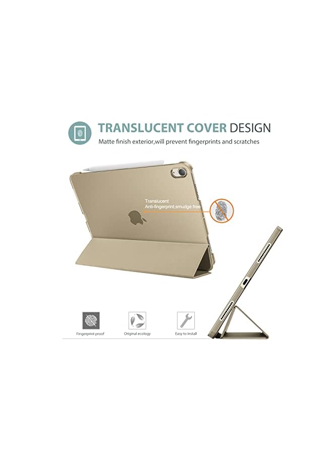 Procases Ipad Air 5Th Gen 2022 / Ipad Air 4Th Gen 2020 10.9 Inch Case, Slim Stand Hard Back Shell Protective Smart Cover Cases For Ipad Air 5Th / Air 4Th –Starlight - Image 4