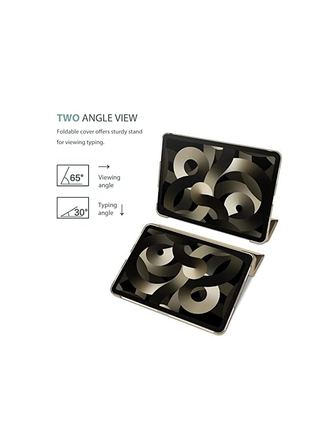 Procases Ipad Air 5Th Gen 2022 / Ipad Air 4Th Gen 2020 10.9 Inch Case, Slim Stand Hard Back Shell Protective Smart Cover Cases For Ipad Air 5Th / Air 4Th –Starlight - Image 5