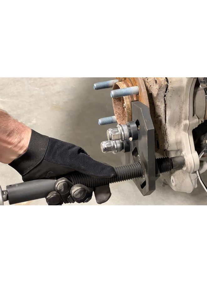 40100 Hub remover Hub remover wheel and brake disc removal tool,Black - Image 3