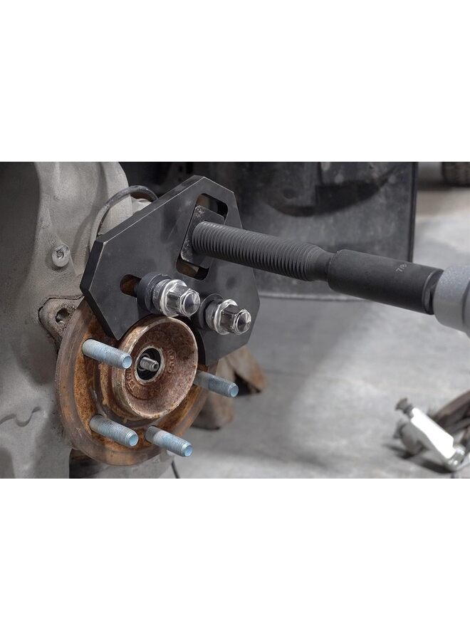40100 Hub remover Hub remover wheel and brake disc removal tool,Black - Image 4