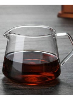 INVEIN V60 Coffee Server 01, 360 ml Borosilicate Glass Coffee Pot, Transparent without Lid with Heat-Resistant Handle, Perfect for Dripping and Serving Coffee  - Image 3