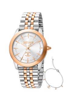 Women's Analog Round Shape Stainless Steel Wrist Watch JC1L211M0115 - 34 Mm