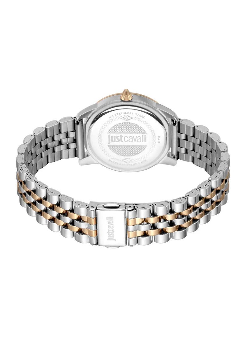 Just Cavalli - Women's Analog Round Shape Stainless Steel Wrist Watch JC1L211M0115 - 34 Mm - Image 1