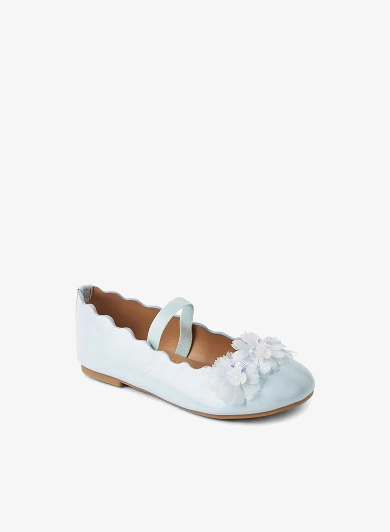 Girls Slip-On Ballerina Shoes