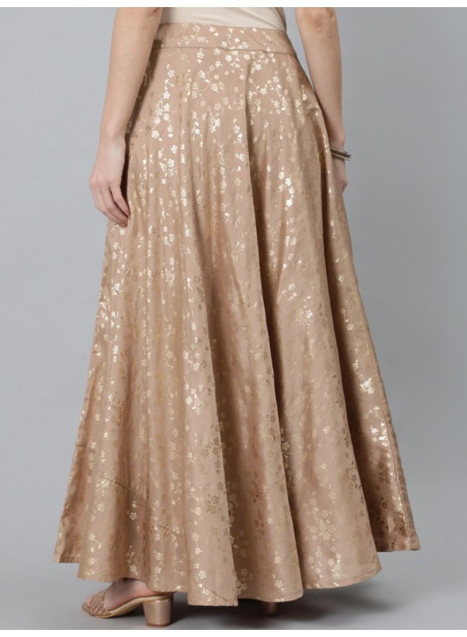 AKS Blue & White Zig-Zag Printed Balloon Palazzo - Image 1