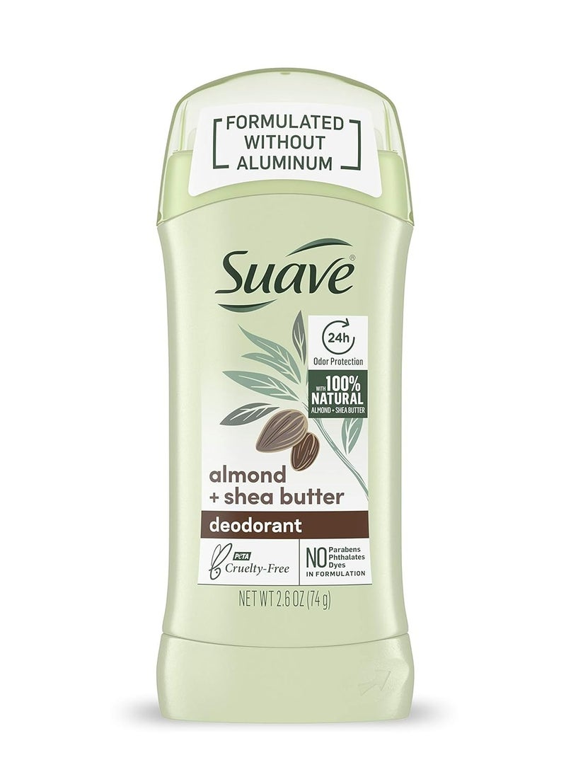 سواف عصا مزيل العرق بزبدة الشيا واللوز 74 جرام - Image 2