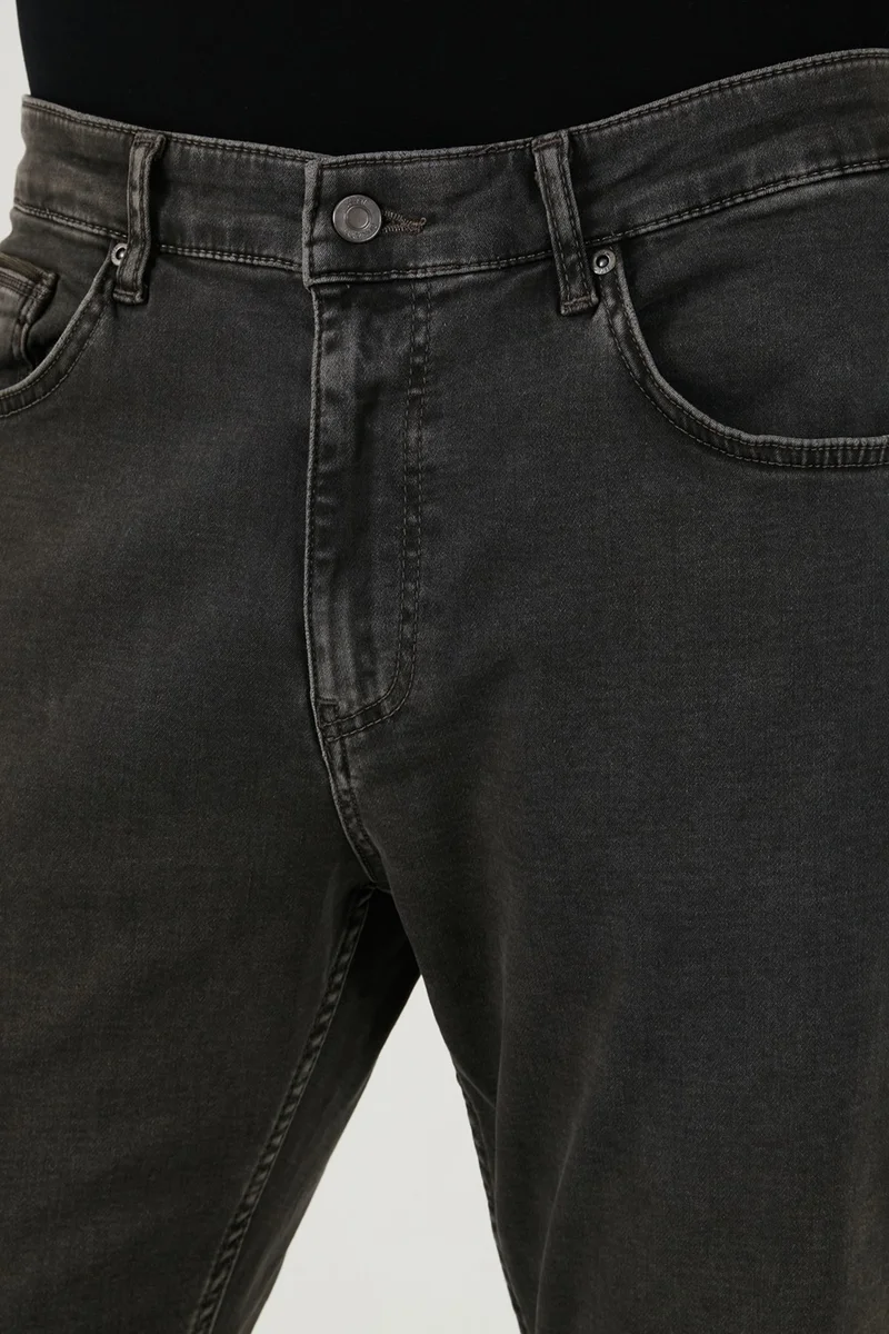 بوراتي Stretch Cotton Comfort Fit High Waist Straight Leg Jeans Men's Jeans 4411S27TEXAS