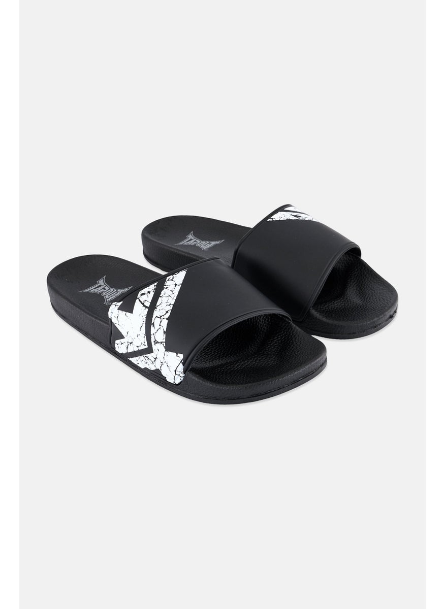 TapouT Men Brand Logo Slip On Slides, Multicolor  - Image 1