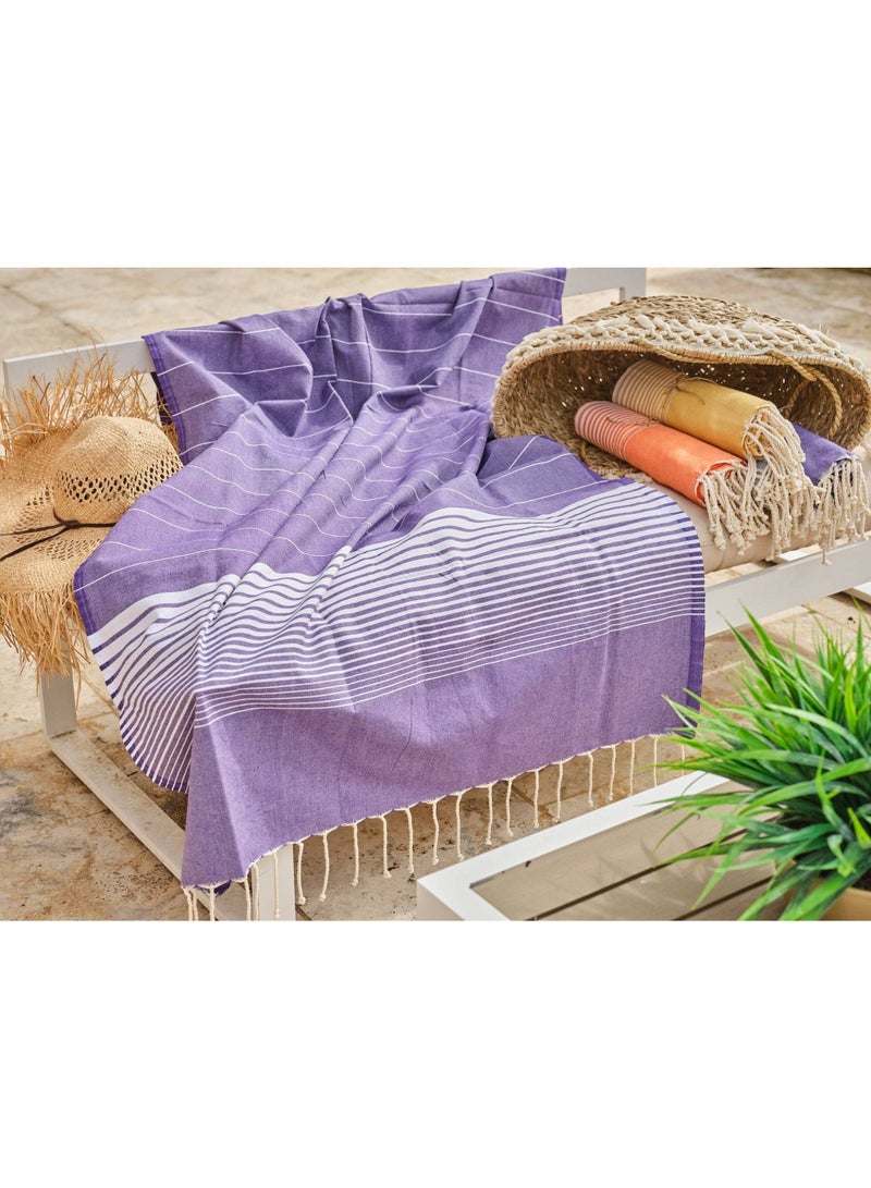 Ready For Chai Beach Towel 200X100cm 100% Soft Cotton Sand Free Quick Dry Towel Lightweight Travel Towel for Beach Gifts Beach Accessories BEACH THROW - Image 1