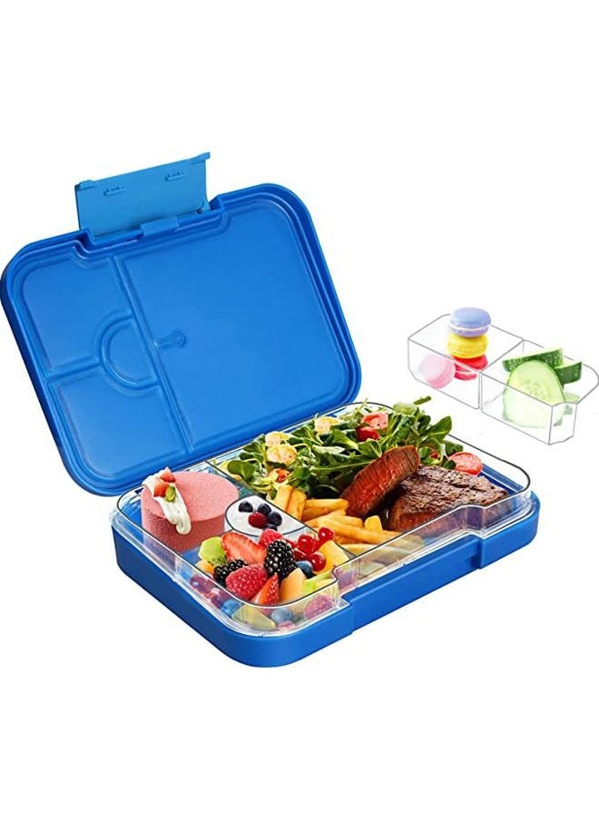 Arabest Bento Lunch Box for Kids, 6 Compartments Ideal Portion Sizes Leak-Proof Bento box for Kids  - Image 1