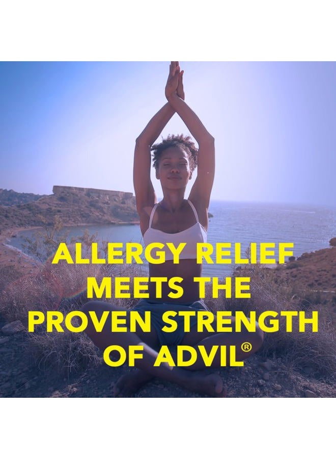 Advil Allergy and Congestion Relief Tablets, Pain Reliever, Fever Reducer and Allergy Relief with Ibuprofen, Phenylephrine HCl and Chlorpheniramine Maleate 4 mg - 50 Coated Tablets - Image 3