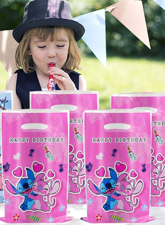 Party 20 PCS Stitch Birthday Party Supplies, Cartoon Candy Bags, Tote Bags, Kids Gift Bags, Adult Birthday Party Decorations  - Image 2