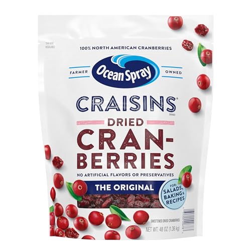 Ocean Spray Craisins Original Dried Cranberries Dried Fruit 48oz - Image 1