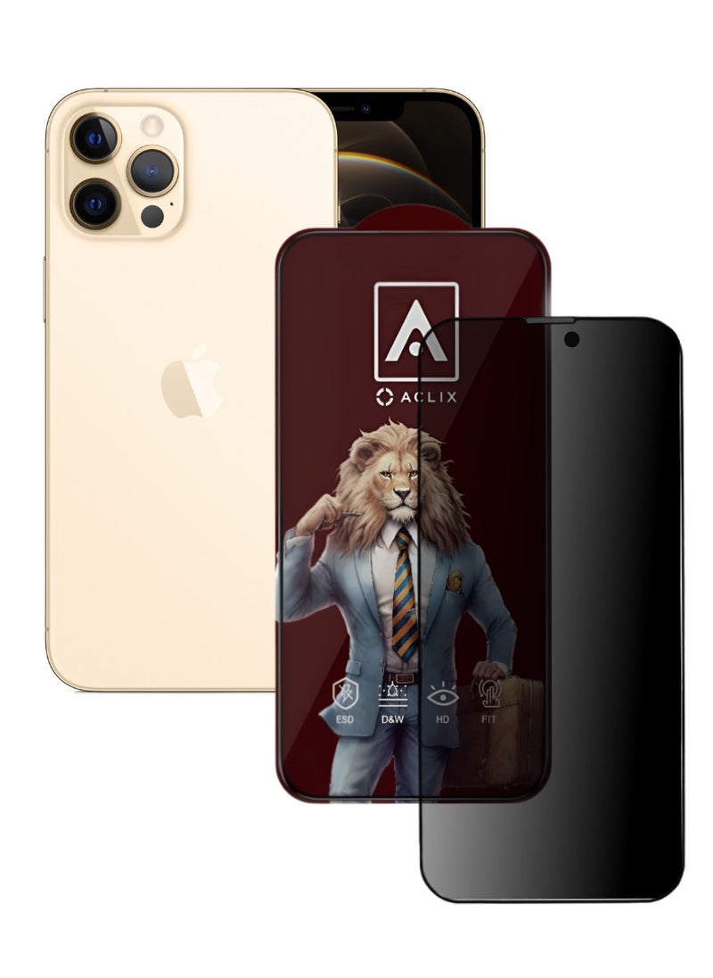 أكاليكس واقي شاشة عالي الجودة لهاتف ايفون 12 برو ماكس - Image 1