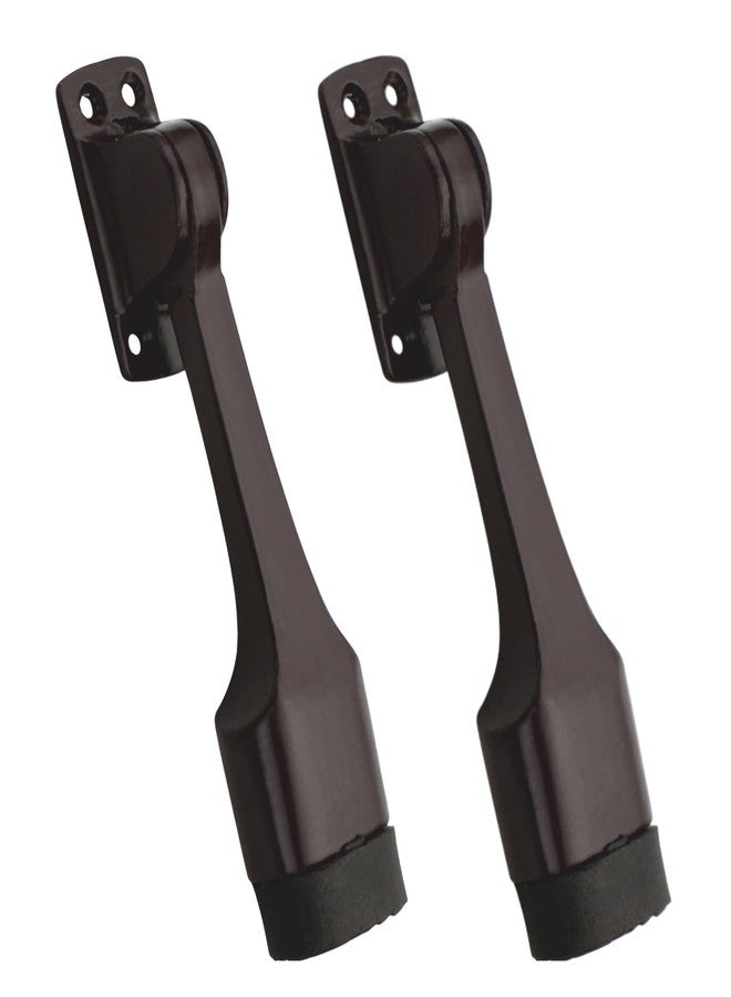Xpert Door Stopper (Pack of 2) Brown Finish (6 Inches) - Door Stopper for Main Door & Gate Stopper ADS-65 (PC) 6" - Image 1