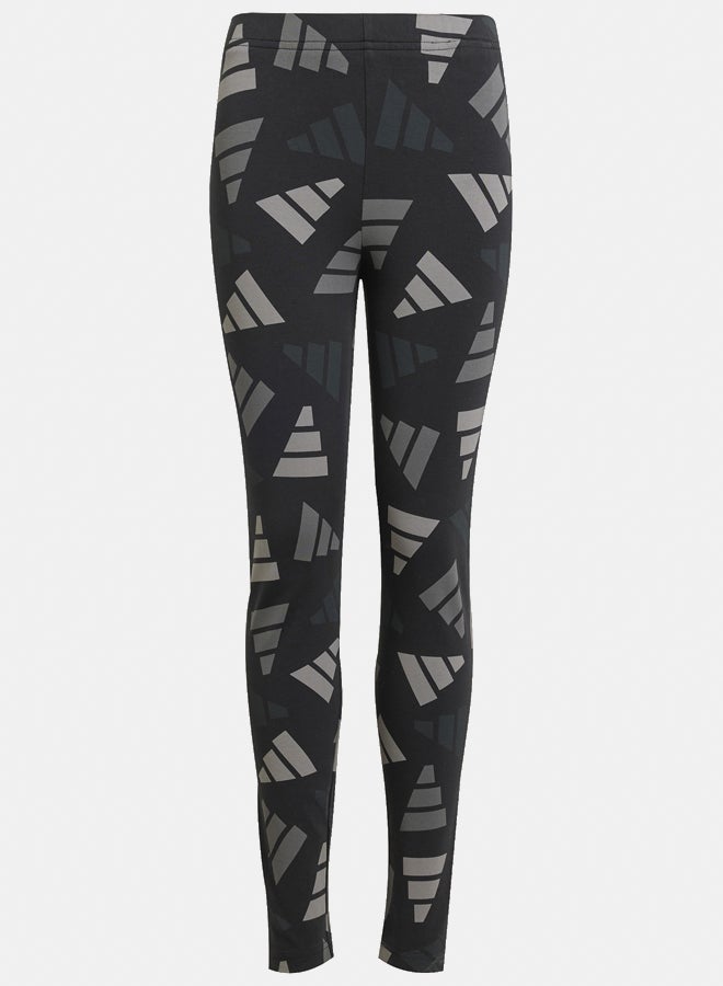Adidas Seasonal Essentials Logo Celebration Leggings Kids - Image 2