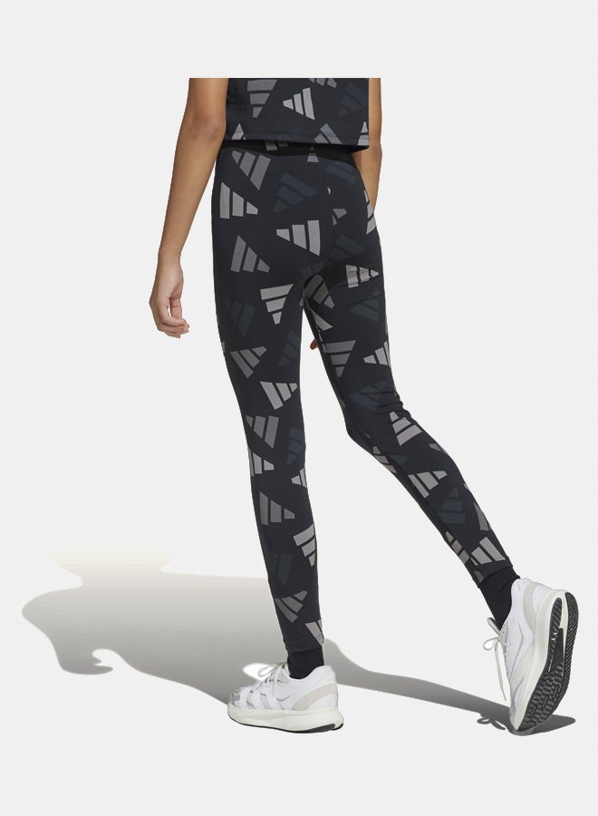 Adidas Seasonal Essentials Logo Celebration Leggings Kids - Image 4