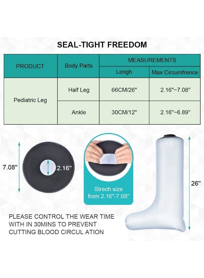 DOACT Cast Cover For Shower Bath Leg - Image 3