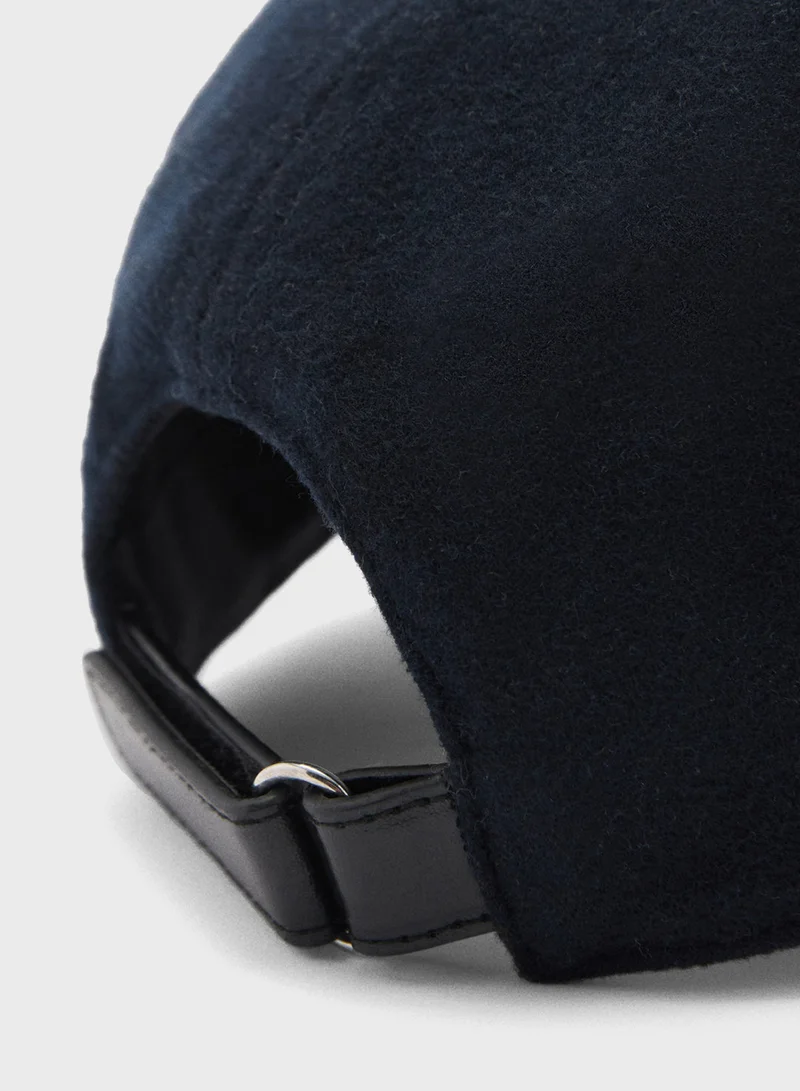 Mango Man Wool-blend cap