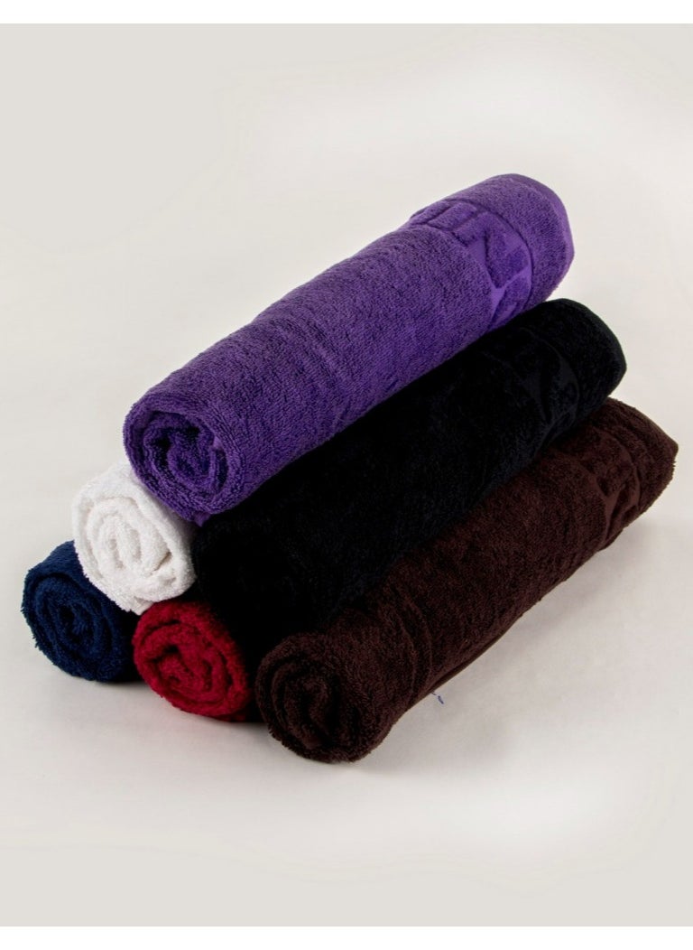 COTTONIL Pack Of 3 Cotton Bath Towels Size 100x50 Cm  - Image 1