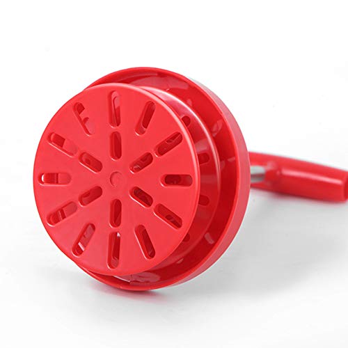 Miecux Manual Professional Whipping Cream Dispenser - Handheld DIY Whipped Cream Dispenser - Perfect Cream Whipper Maker for Gift,Lid,15-Ounce Capacity (450ml) (Red) - Image 2