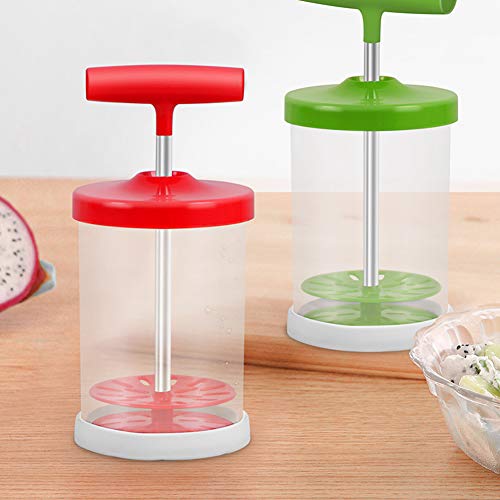 Miecux Manual Professional Whipping Cream Dispenser - Handheld DIY Whipped Cream Dispenser - Perfect Cream Whipper Maker for Gift,Lid,15-Ounce Capacity (450ml) (Red) - Image 4