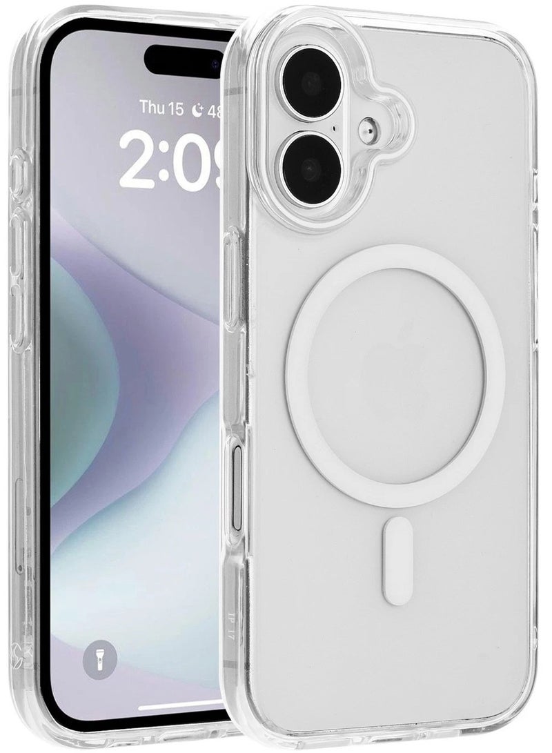 Magsafe Case for iPhone 17 Magsafe Clear Cover Magnetic Wireless Charging Support, Shockproof Protection, Scratch-Resistant for iPhone 17 - Clear - Image 1