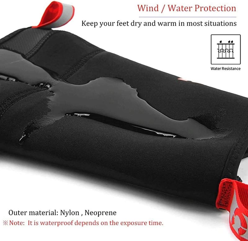 BNVB GIYO Cycling Shoes Covers, S-XXXL Neoprene Waterproof and WinterProof Bike Cycling Overshoes for Men Women Road Mountain Bike Booties… - Image 4
