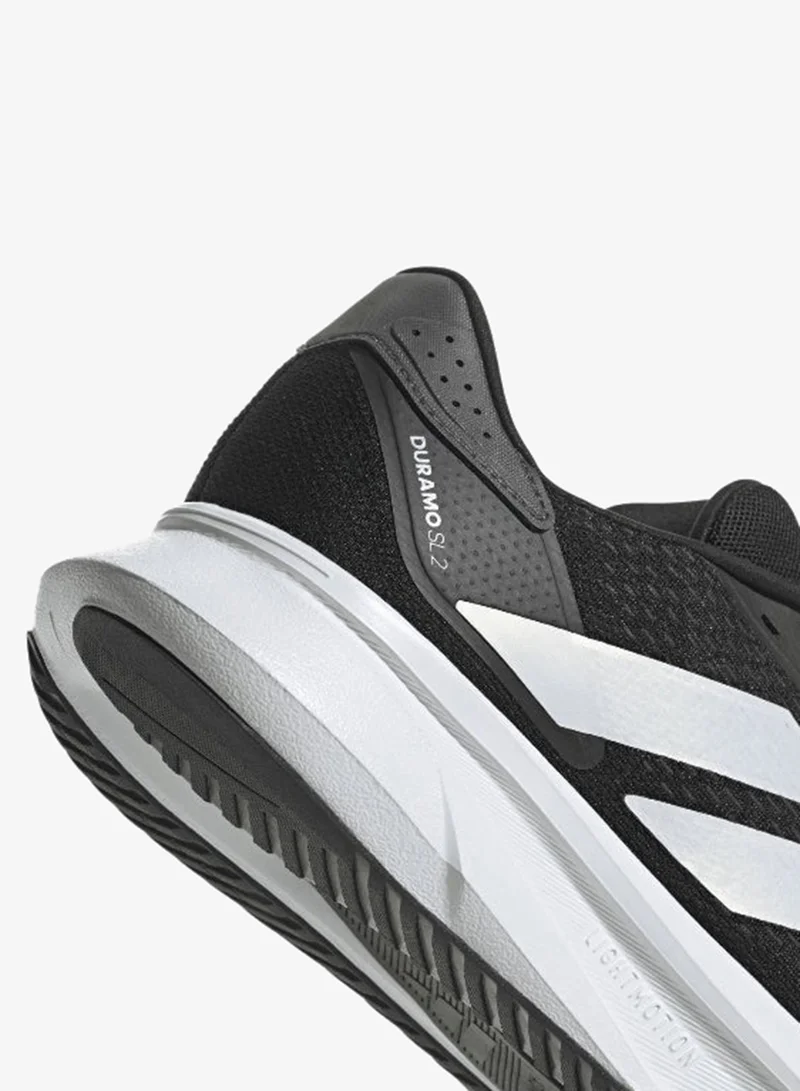Adidas core black/ftwr white/grey five Duramo SL 2 Wide Running Shoes for Men | Best Price UAE