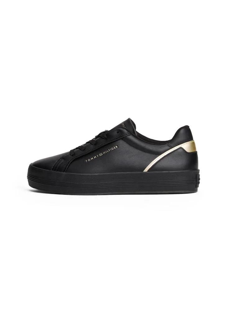 تومي هيلفيغر Leather Chunky Sole Trainers