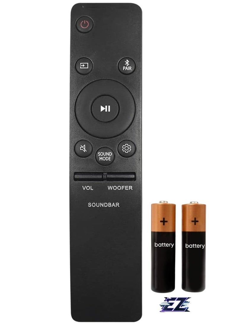 ELTRAZONE Replacement Remote Control for Samsung Smart TV, Suitable for Samsung Smart Sound Bar TV Models (AH59-02767A) with battery - Image 1