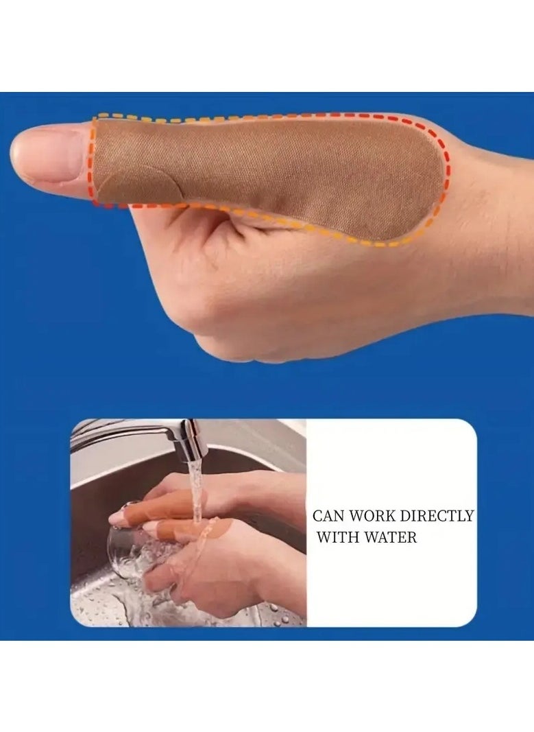 ORiTi 6PCS Thumb Joint Patch Thumb Stretchy Athletic Tape Self Adhesive Tendon Sheath Patch For Thumbs Fingers & Toes Protection  - Image 3