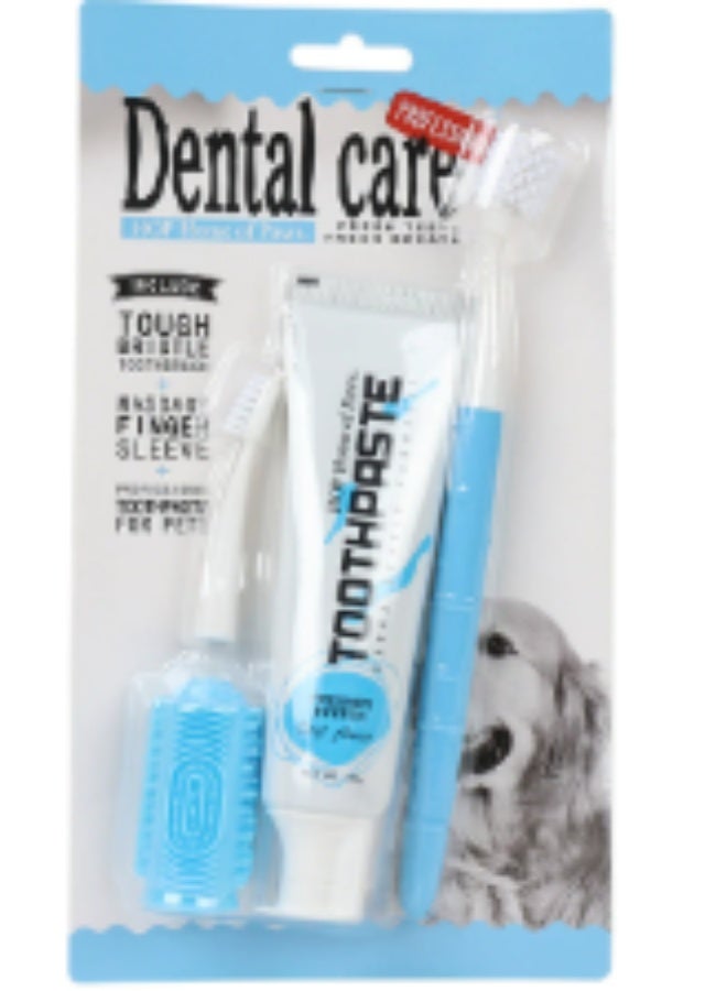 Pet toothbrush set