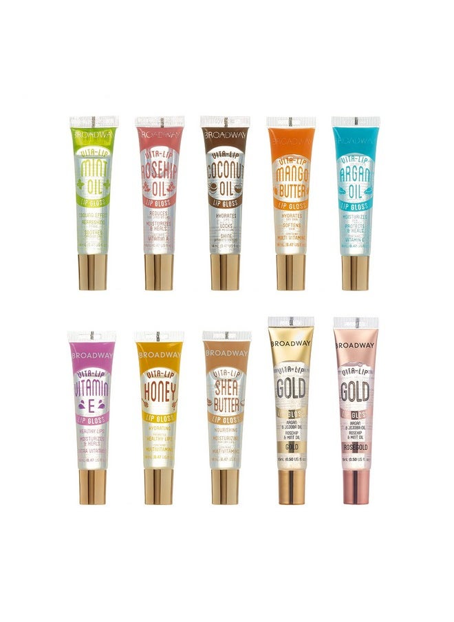 Broadway Vita Lip Clear Lip Gloss 0.47Oz/14Ml (10 Pcs Set)  - Image 2