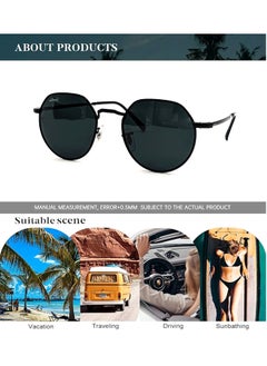 Signature Jack Sunglass - 3565 Black 53 - Lens Size: 53 mm - Black  - Image 3
