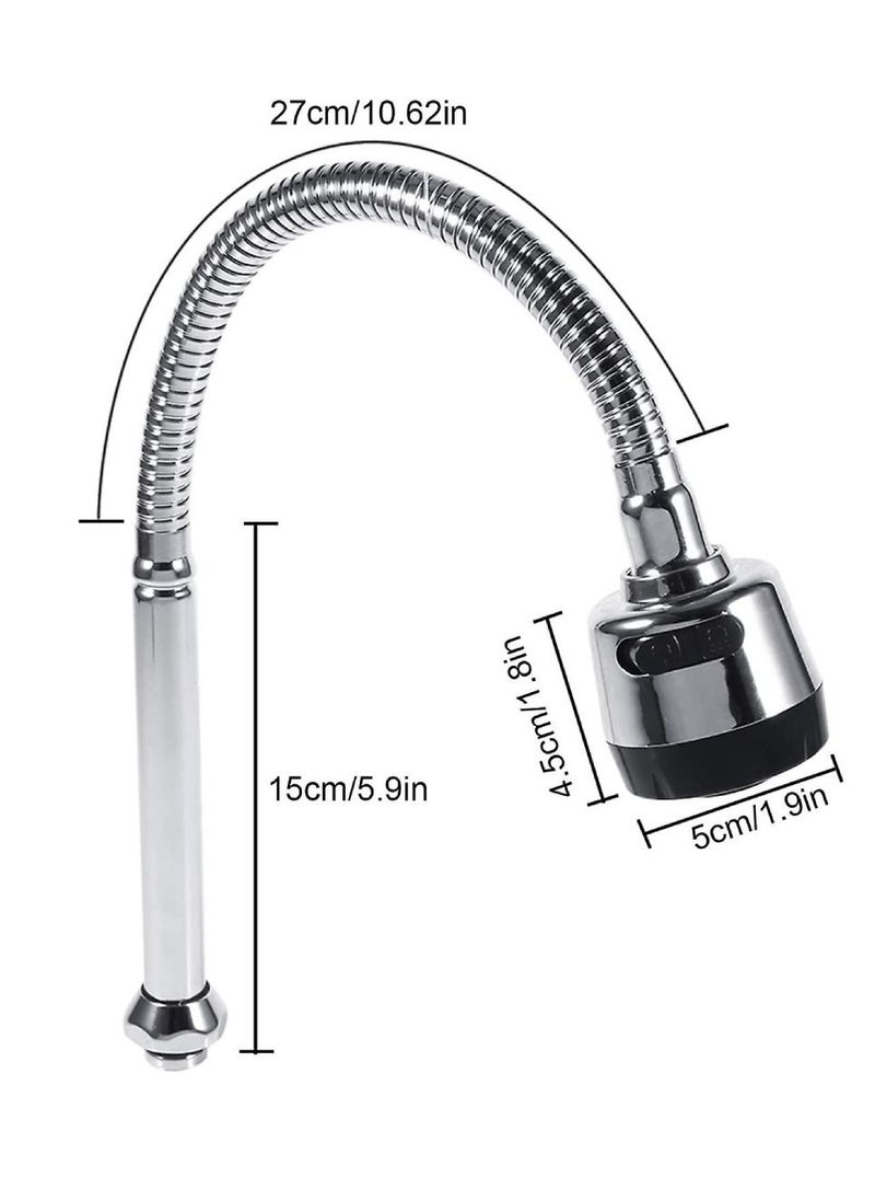 Yuwell Turbo Flex 360 Instant Hands Free Faucet Sprayer Kitchen Nozzle Aerator  - Image 3