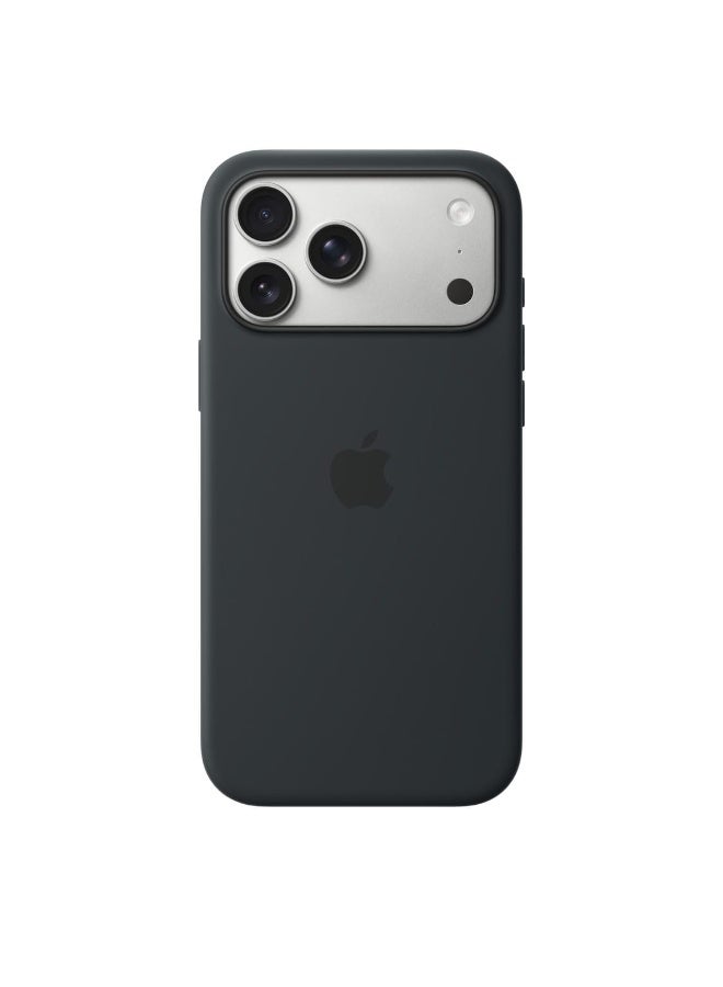 ROFEE iPhone 17 Pro Max Silicone Case with MagSafe –BLACK ​​​​​​​ - Image 3