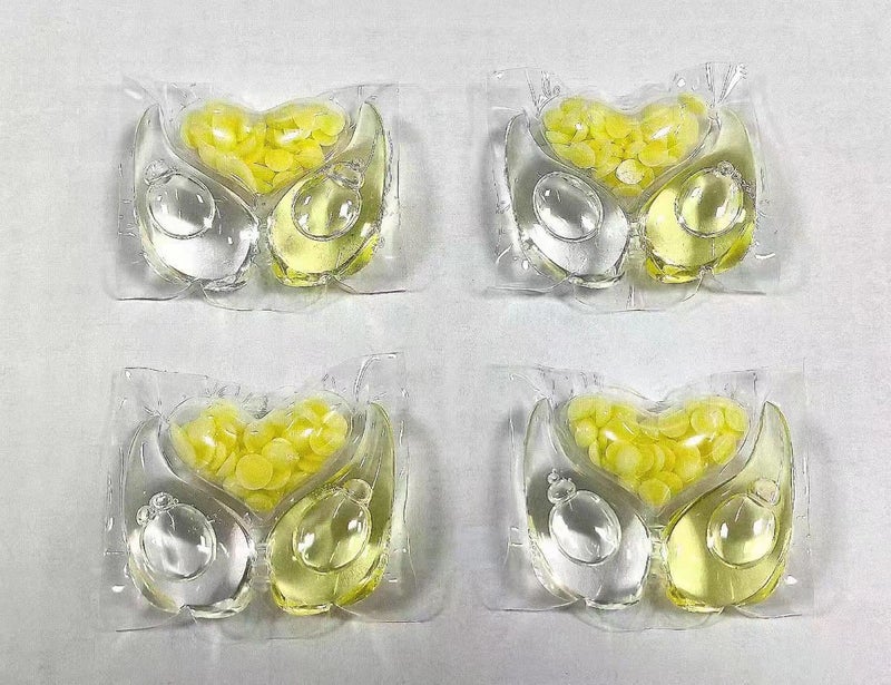 Laundry Coagulation Beads Household Fragrance Laundry Tablet Bag Fragrance Beads Soft Gel Lasting Fragrance Three-In-One Laundry Ball - Image 1