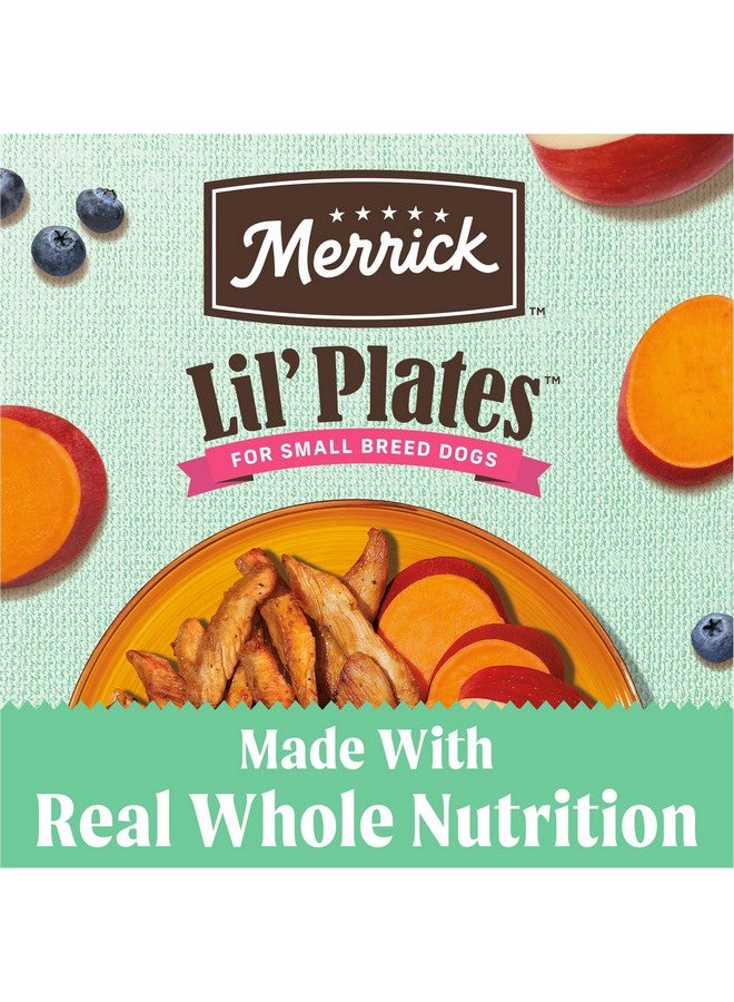 Merrick Lil’ Plates Premium Grain Free Senior Dry Dog Food For Small Dogs, Real Chicken, Sweet Potato Kibble - 4.0 lb. Bag - Image 2