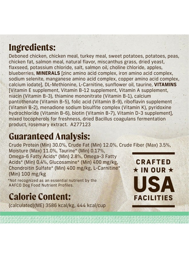 Merrick Lil’ Plates Premium Grain Free Senior Dry Dog Food For Small Dogs, Real Chicken, Sweet Potato Kibble - 4.0 lb. Bag - Image 4