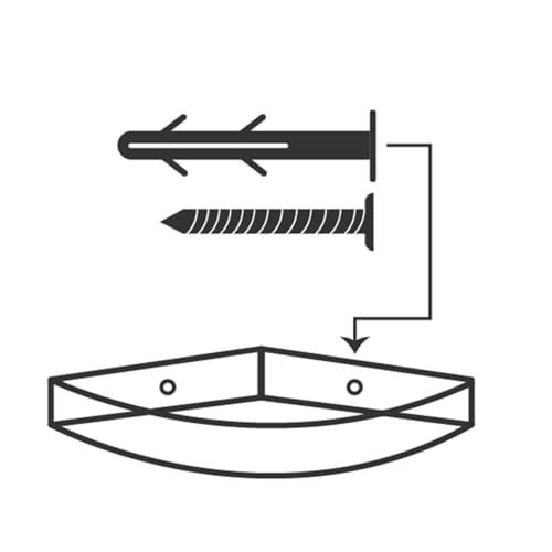 TNT THE NEXT TREND Corner Shelf Unbreakable White Corner Set for Bathroom and Kitchen Shelves (Pack of 3, Plastic) - Image 3