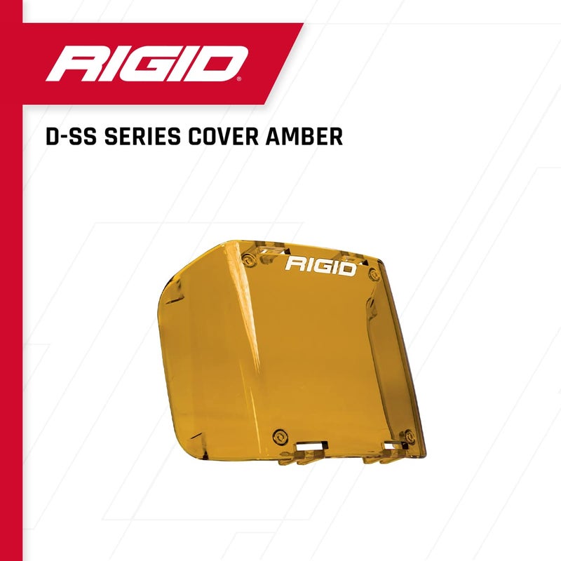 Rigid Industries 32183 D-Ss Series Light Cover, Amber - Image 3