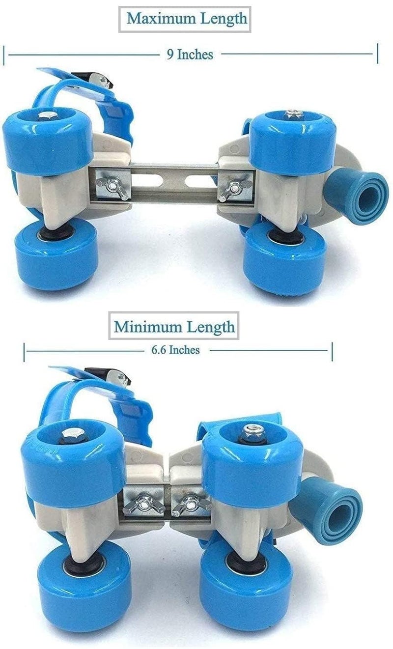 FAMOUS QUALITY Unisex New Roller Skates For Kids Age Group 4-12 Years Adjustable Inline Skating Shoes With School Sport - Multi -Color - Image 5
