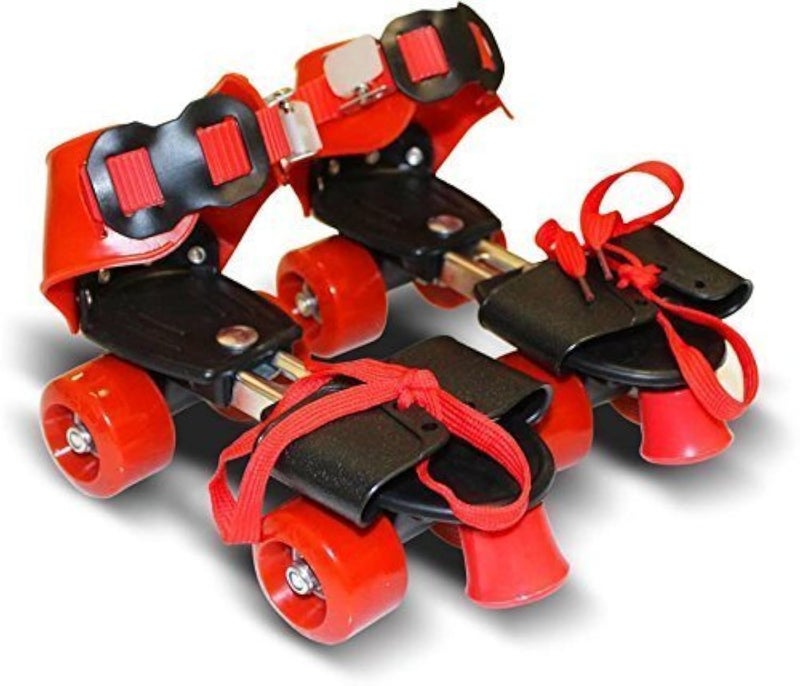 FAMOUS QUALITY Unisex New Roller Skates For Kids Age Group 4-12 Years Adjustable Inline Skating Shoes With School Sport - Multi -Color - Image 1