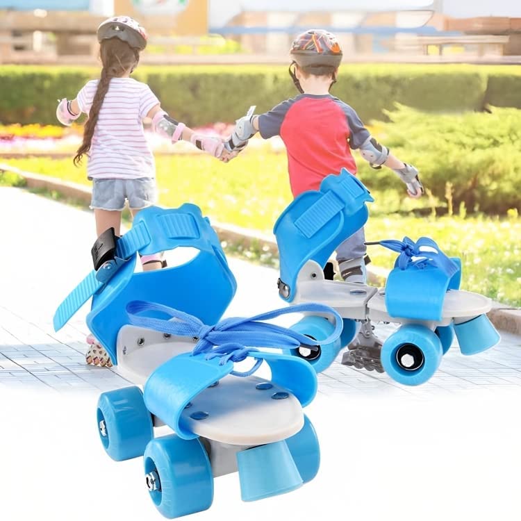 FAMOUS QUALITY Unisex New Roller Skates For Kids Age Group 4-12 Years Adjustable Inline Skating Shoes With School Sport - Multi -Color - Image 2