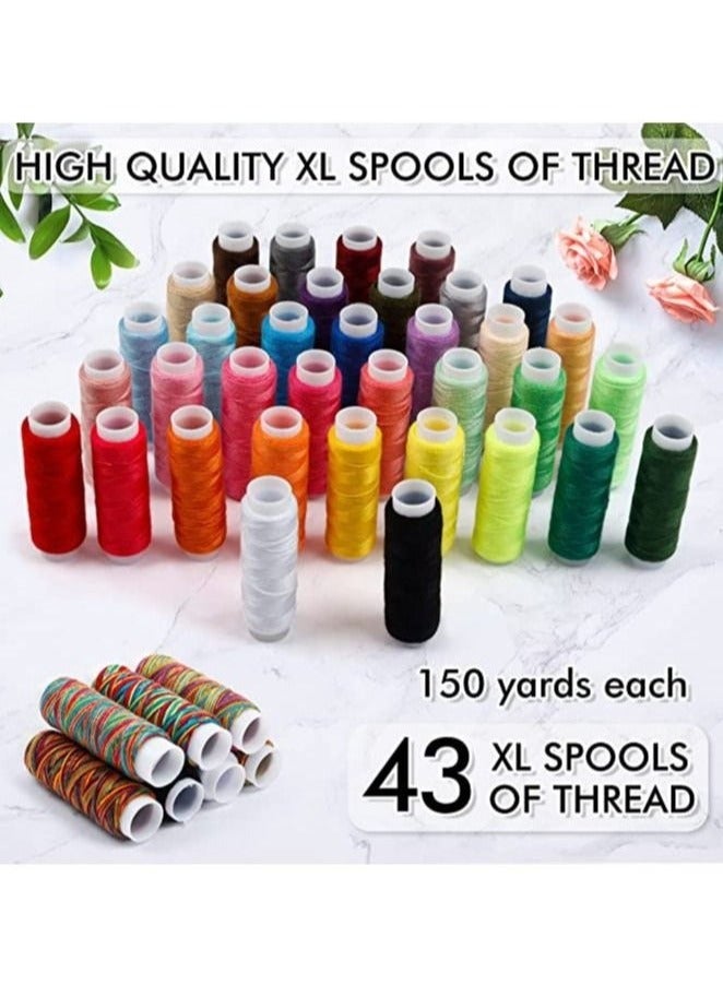 HAVEN Sewing Kit – 226 Premium Sewing Supplies with 43 XL Thread Spools, Ideal for Travel, Home, Beginners & Emergency Use - Image 2